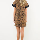 WILD AT HEART CHEETAH PRINT DRESS