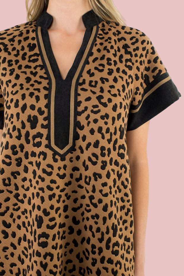 WILD AT HEART CHEETAH PRINT DRESS