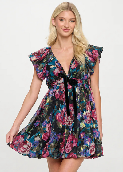 SECRET GARDEN BOW DRESS