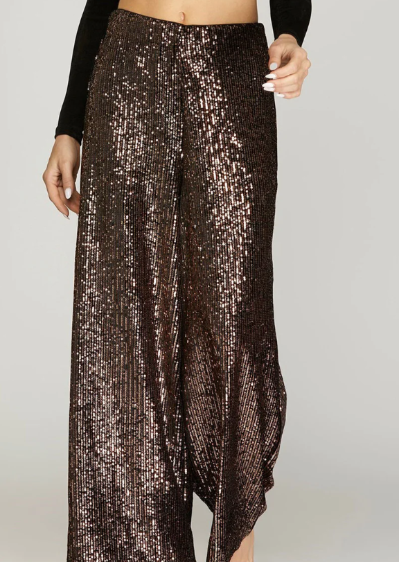 NEW YORK NIGHTS WIDE LEG PANTS