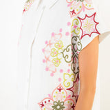 SWEET TALK AND SUNSHINE EMBROIDERED DRESS