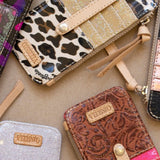 CONSUELA:  MONA LEOPARD CARD ORGANIZER